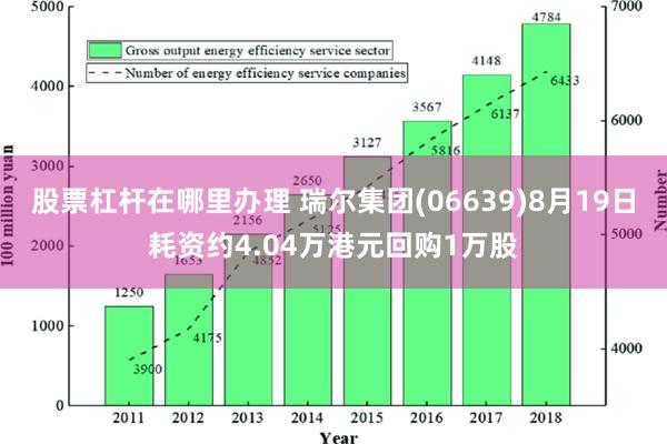 股票杠杆在哪里办理 瑞尔集团(06639)8月19日耗资约4.04万港元回购1万股