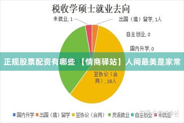 正规股票配资有哪些 【情商驿站】人间最美是家常